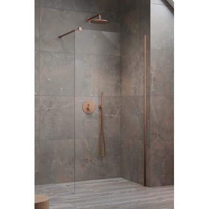 Radaway MODO XII BRUSHED COPPER sprchová zástena 55 x 200 cm 389255-93-01