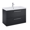Roca ROMA COMPACT kúpeľňová skrinka pod umývadlo 2S 79,6 x 38,4 cm A857953532