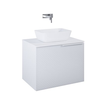 Elita GLAM skrinka pod umývadlo, bez dosky 1S + 1S 70 cm 168380