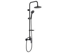 Kuchinox ENNA sprchový set s batériou, čierny PKE_70KX