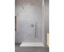 Radaway MODO XII BRUSHED NICKEL sprchová zástena 50 x 200 cm 389254-91-01