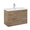 Roca ROMA COMPACT kúpeľňová skrinka pod umývadlo 2S 79,6 x 38,4 cm A857953808
