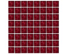 HOME SQUARES 582 sklenená mozaika 30 x 30 cm