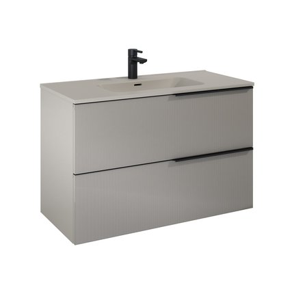 Elita SOHO skrinka pod umývadlo 100 cm 2S fume matt PDW 168747