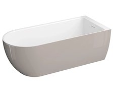 Polimat MURENA voľne stojaca prístenná akrylátová vaňa, popol 170 x 75 cm 00747
