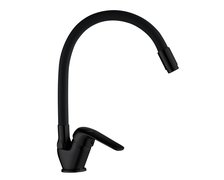 Kuchinox ELZA drezová vodovodná batéria s flexibilnou výtokovou hadicou F, čierna BKE_B67D