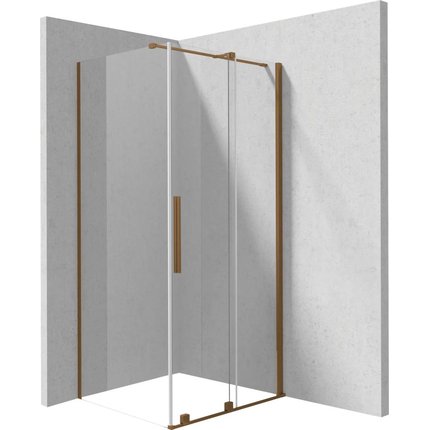 Deante PRIZMA sprchový kút 100 x 80 x 195 cm, sklo číre KPNCP10S08