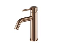 Besco VEO II umývadlová vodovodná batéria brúsená meď BU-VII-M