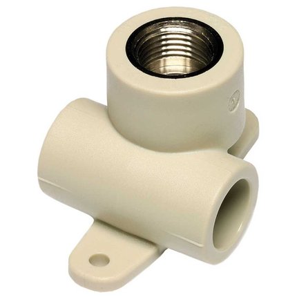 Ekoplastik PP-R nástenné koleno prechod 25 x 1/2" PN 20