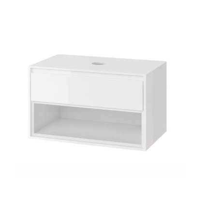 Excellent TUTO skrinka pod umývadlo s vrchnou doskou 80 cm, biela 1S MLEX.0102.800.WHWH