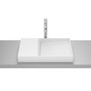 Roca HORIZON DASH FINECERAMIC® umývadlo na dosku 60 x 38 cm, biela matná A32727962B