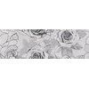 Cersanit SNOWDROPS INSERTO FLOWER dekoračný obklad 20 x 60 cm WD477-006