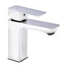 Valvex LOFT WHITE stojánková umývadlová batéria s automatickou vypúšťacou zátkou, white 2456500