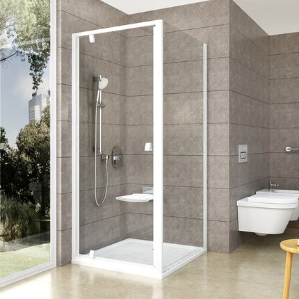Ravak Pivot PDOP1+PPS sprchový kút 80 x 90 x 190 cm, 03G40101Z1+90G70100Z1