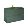 Elita SOHO skrinka pod umývadlo 100 cm 2S green matt PDW 169085