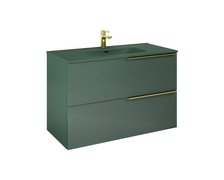 Elita SOHO skrinka pod umývadlo 100 cm 2S green matt PDW 169085