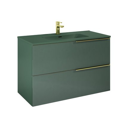 Elita SOHO skrinka pod umývadlo 100 cm 2S green matt PDW 169085