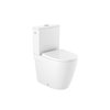 Roca ONA Compakt WC kombi 37 x 78,5 cm RimFree, biela, prívod vody z boku A342688000+A341680000