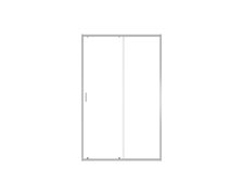 Besco ZARYA CHROM sprchové dvere posuvné 130 x 190 cm sklo číre DZ-130