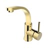 Besco DECCO II umývadlová vodovodná batéria svetlo zlatá BU-DII-JZ