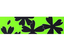 Tubadzin listela Colour Floral green 2   59,3x16,25 cm