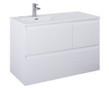 Elita SPLIT skrinka pod umývadlo 100 cm 3S, biela matná 168156