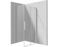 Deante PRIZMA sprchový kút 120 x 90 x 195 cm, sklo číre KPNAP12S09