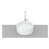 Roca TERRA FINECERAMIC® okrúhle umývadlo na dosku 30 x 30 cm A32787U000