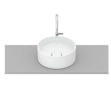 Roca TERRA FINECERAMIC® okrúhle umývadlo na dosku 30 x 30 cm A32787U000