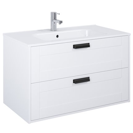 Elita INGE NEW skrinka pod umývadlo 90 cm biela matná 167182/167194