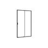 Besco ZARYA BLACK sprchové dvere posuvné 100 x 190 cm sklo číre DZB-100
