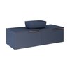 Elita SOHO komoda 2S Navy Blue matt, 120 x 31,8 x 45,3 cm RE081204047030