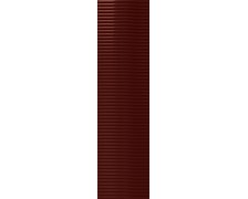 Tubadzin GROOVE Burgundy 1 Gloss STR lesklý obklad 7,8 x 29,8 cm