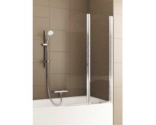 Aquaform MODERN 2-dielná vaňová zástena profil biely, sklo číre 170-06965