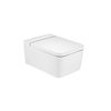 Roca INSPIRA Square WC závesná misa RimFree 56 x 37 cm A346537000