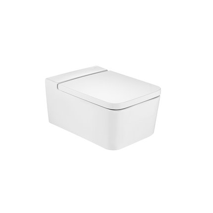 Roca INSPIRA Square WC závesná misa RimFree 56 x 37 cm A346537000