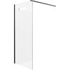 DEANTE MOKKO sprchová zástena 90 x 200 cm, sklo číre, profil nero KQM_N39P
