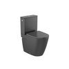 Roca ONA Compakt WC kombi 37 x 78,5 cm RimFree, čierny, prívod vody z boku A342688080+A341680080