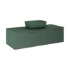 Elita SOHO komoda 2S Forest Green matt, 120 x 31,8 x 45,3 cm RE081204047010