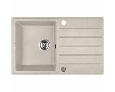 Laveo MARGARITA granitový drez 79 x 49 cm, bež SBM_411T