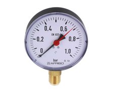 AFRISO Manometer Štandardný RF100,D201,100 mm 1 bar, 1/2", 85210201