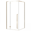 Rea FARGO GOLD sprchový kút 90 x 90 x 195 cm sklo číre K4903