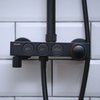 VALVEX DECOR Black Sprchový set s výtokom na vaňu, 2420760