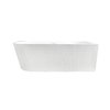 Rea WENUS voľne stojaca akrylátová vaňa / prístenná 170 x 80 cm REA-W0130