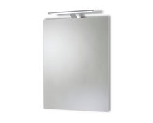 Zrkadlo SILVER s LED osvetlením  50x70 cm