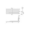 SANPLAST OWPLL/FREE panel ľavý k vani 75 x 170 cm 620-040-0290-01-000
