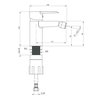 Kolo Geberit Nova Pro Premium bidet stojatý 48 x 35,5 cm, oválny 500.482.01.7
