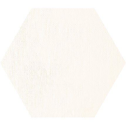 Tubadzin MILD GARDEN white HEX dekor matný 22,1 x 19,2 cm