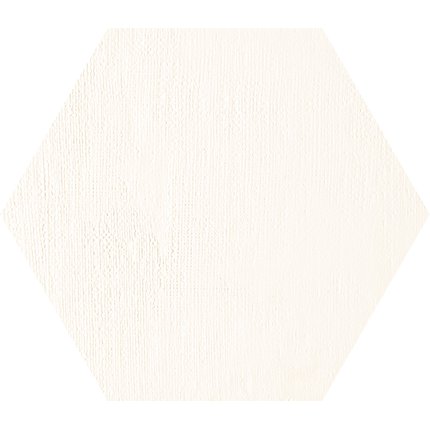 Tubadzin MILD GARDEN white HEX dekor matný 22,1 x 19,2 cm