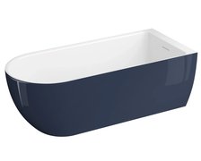 Polimat MURENA voľne stojaca prístenná akrylátová vaňa, granát 170 x 75 cm 00715